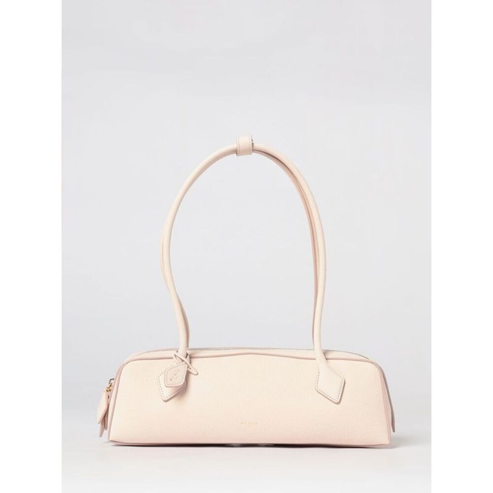 Alai�A Women Alaia Medium Le Teckel Calfskin Leather And Nubuck Shoulder Bag